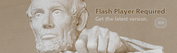 Update your flash player by clicking this banner.